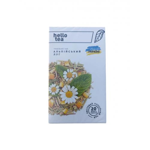 Чай Hello Tea травяной Альпийський Луг 20 п